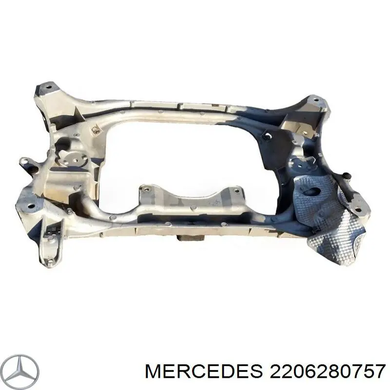 2206280757 Mercedes балка передней подвески (подрамник)