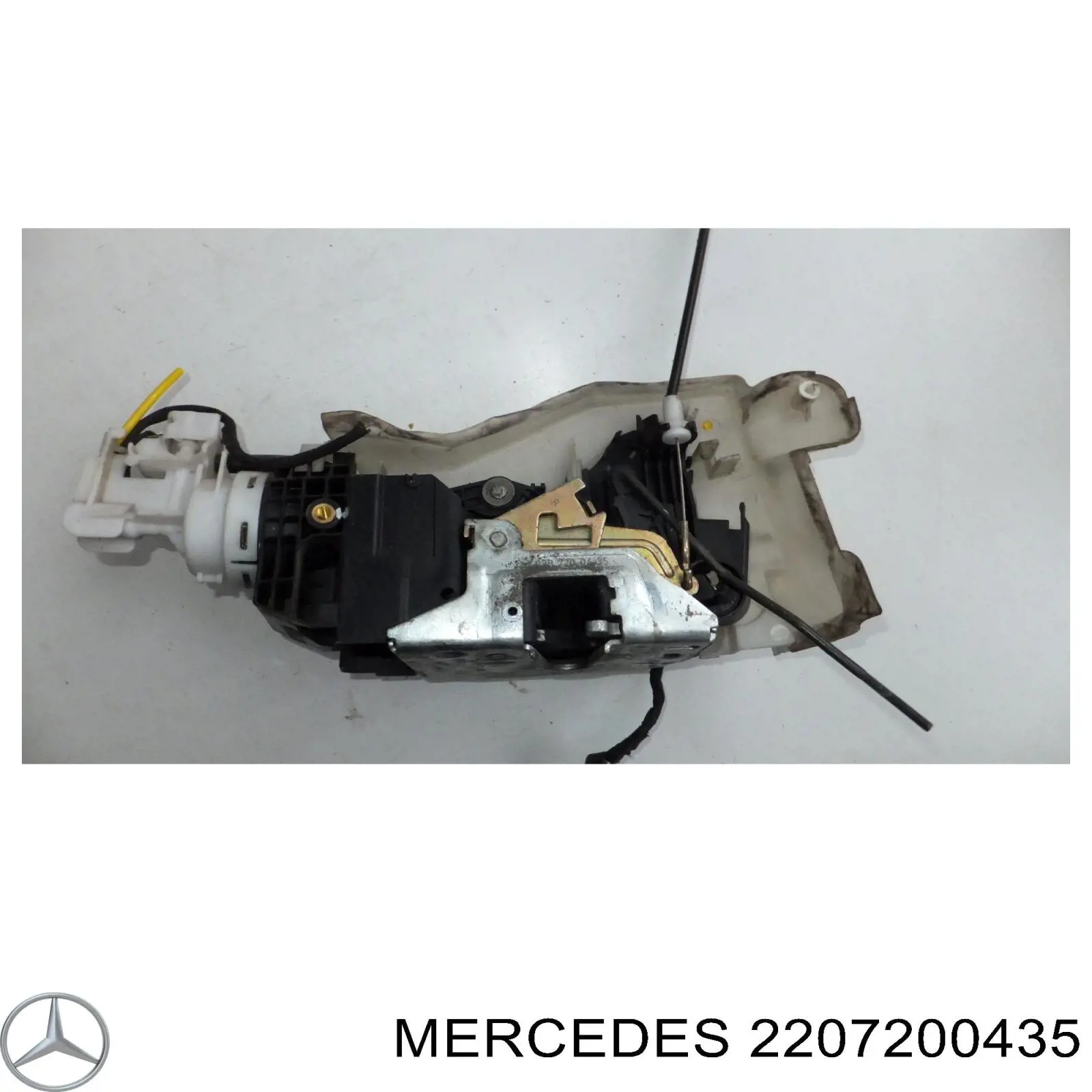 Fecho da porta dianteira direita para Mercedes S (W220)