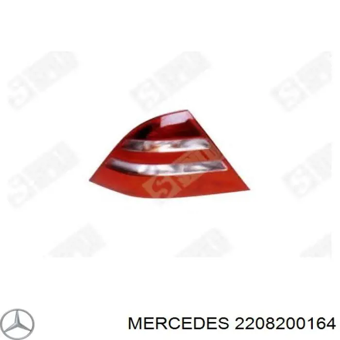 Фонарь задний левый 2208200164 Mercedes