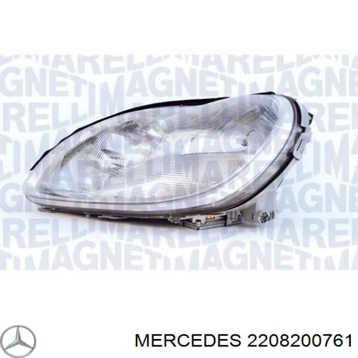 2208200761 Mercedes фара левая