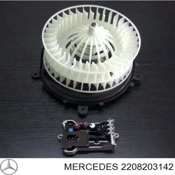 Купить 2208203142 Mercedes Электродвигатели (электродвигатель отопителя) или розетка прицепа штепсельная