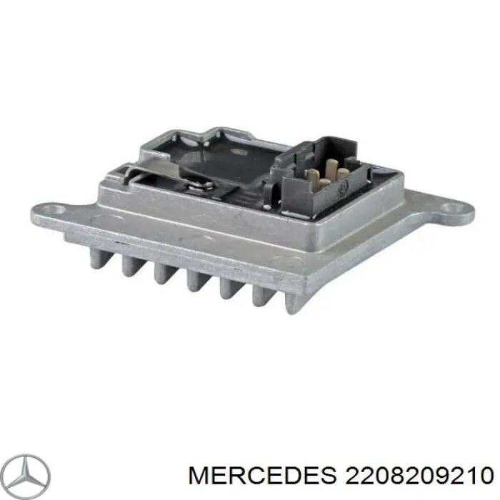 Резистор (сопротивление) вентилятора печки (отопителя салона) Mercedes 2208209210