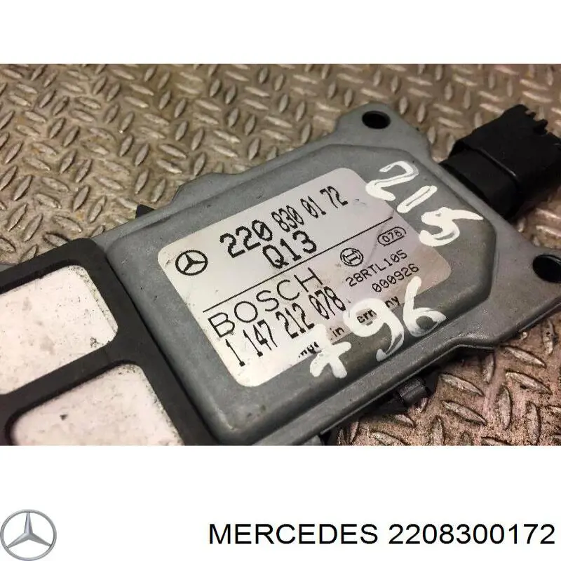 2208300172 Mercedes sensor de sujidade de ar