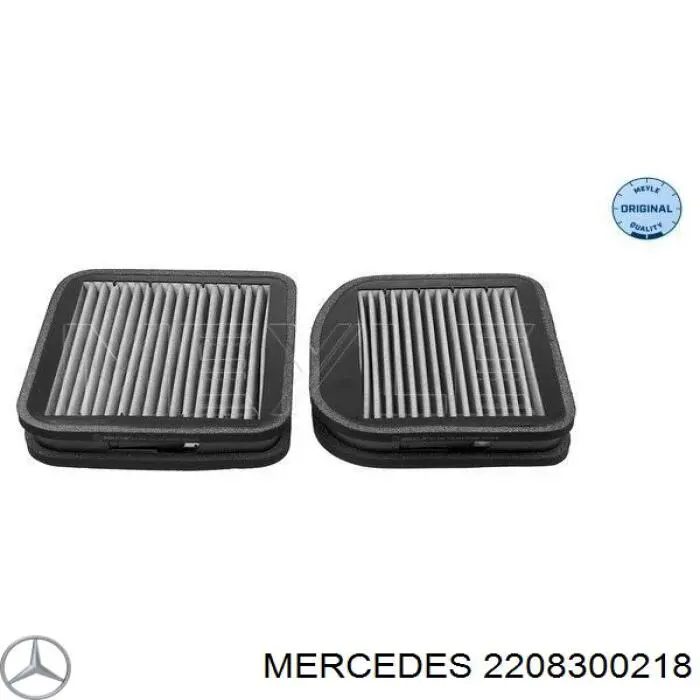 2208300218 Mercedes filtro de salão