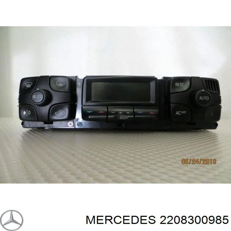 Регулятор вентилятора отопителя Mercedes 2208300985 цена, от 43.95 USD
