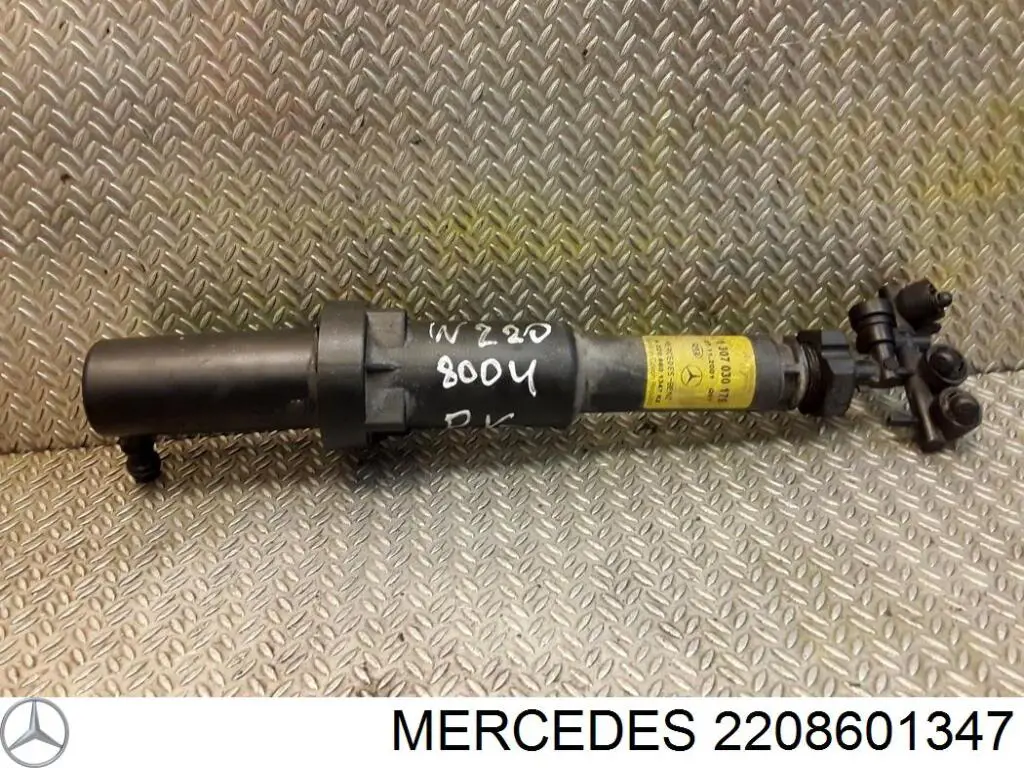 Suporte do injetor de fluido para lavador das luzes (cilindro de elevação) para Mercedes S (W220)