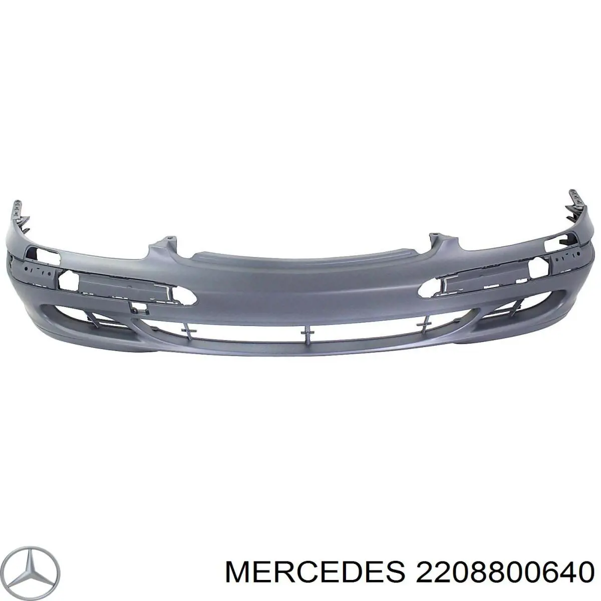 2208800640 Mercedes передний бампер