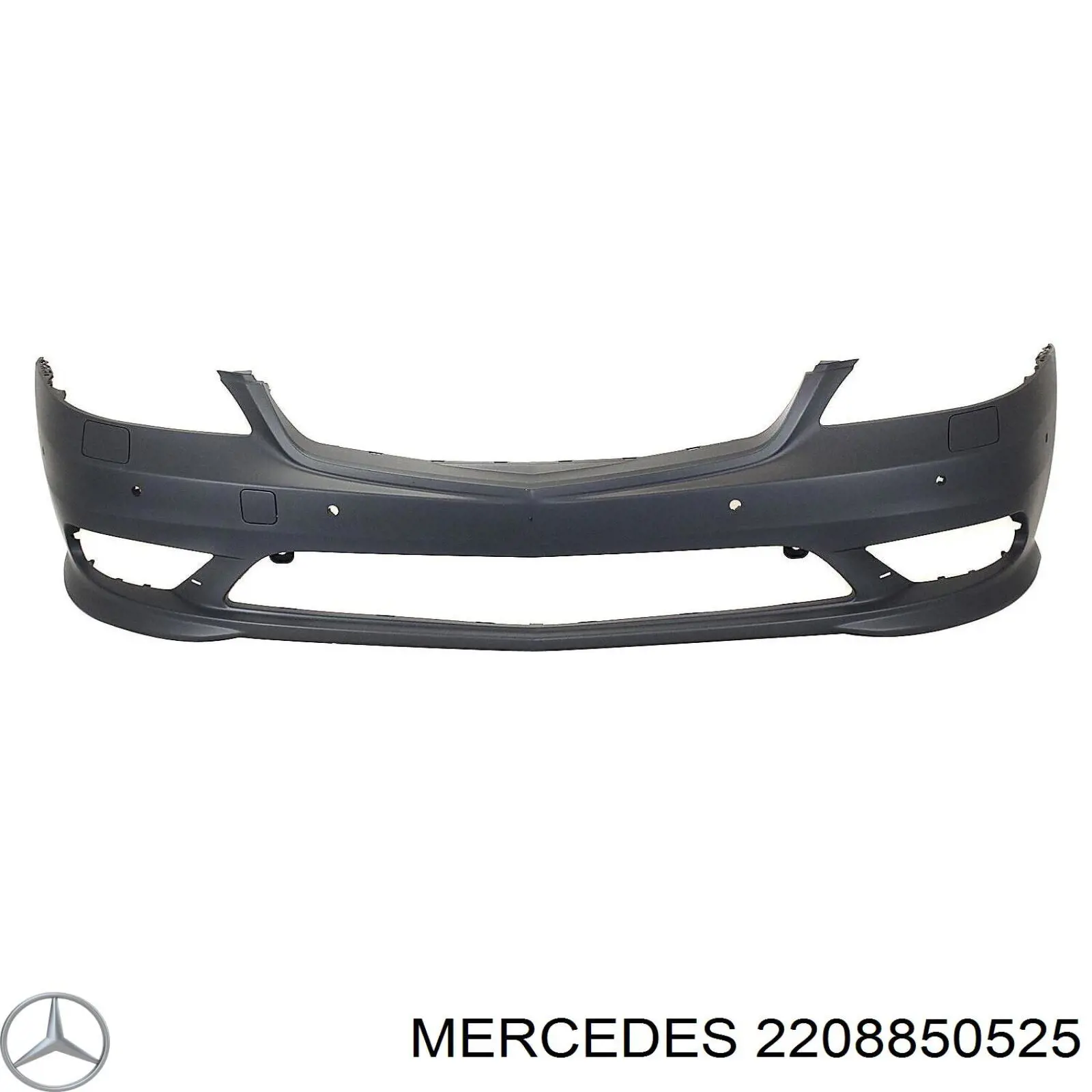 2208850525 Mercedes Задний бампер