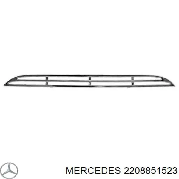 Решетка бампера переднего центральная Mercedes 2208851523 цена, от 10.47 USD