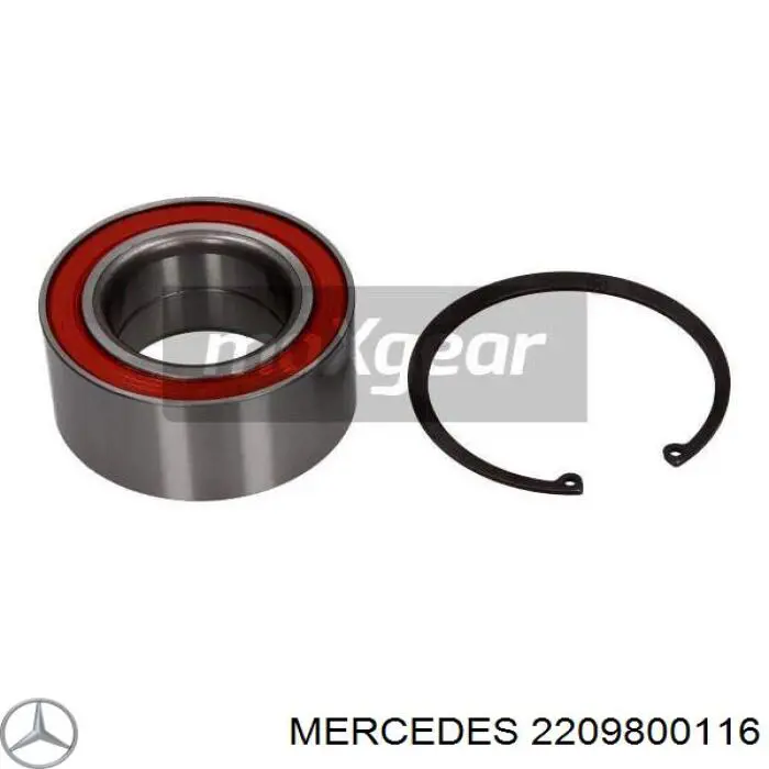 Купить 2209800116 Mercedes Подшипник задней ступицы