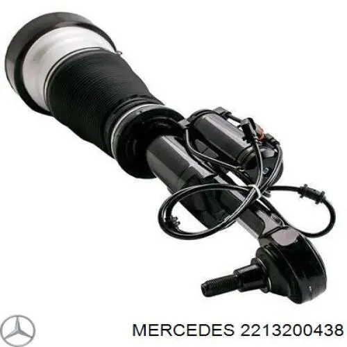 2213200438 Mercedes amortecedor dianteiro esquerdo