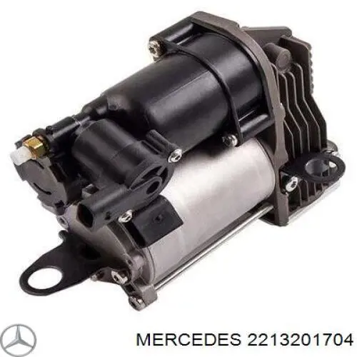 2213201704 Mercedes компрессор пневмоподкачки (амортизаторов)