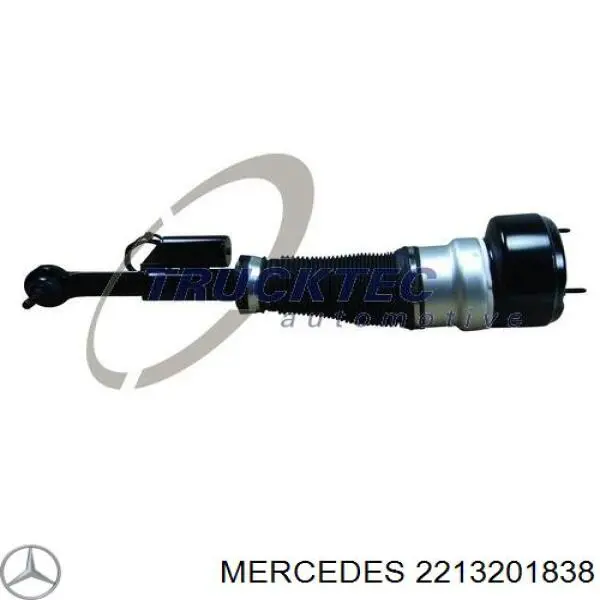 2213201838 Mercedes amortecedor dianteiro direito