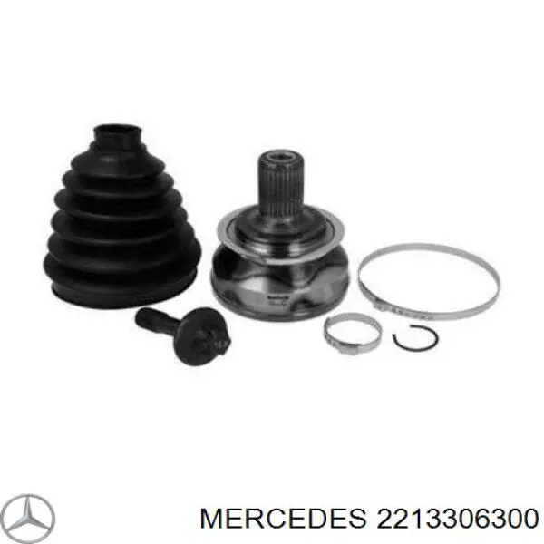 2213306300 Mercedes semieixo (acionador dianteiro esquerdo)