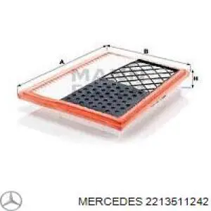 2213511242 Mercedes сайлентблок задней балки (подрамника)