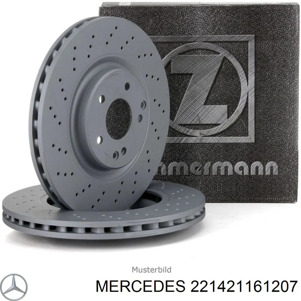 Тормоз дисковый передний Mercedes 221421161207 цена, от 87.08 USD