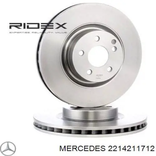 Купить 2214211712 Mercedes Ротор тормозной