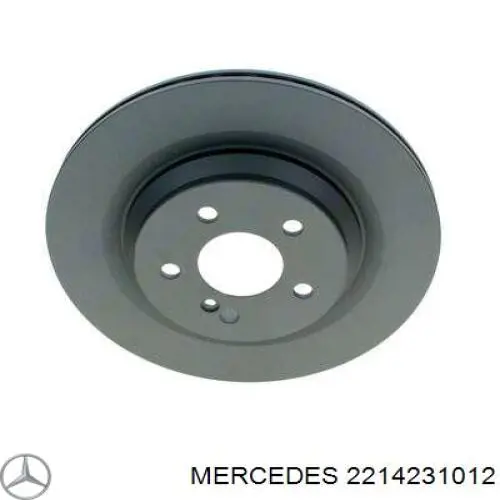 Задний тормозной диск Mercedes 2214231012 цена, от 48.14 USD