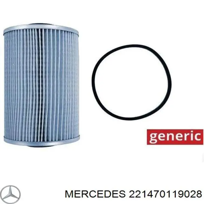 221470119028 Mercedes módulo de bomba de combustível com sensor do nível de combustível