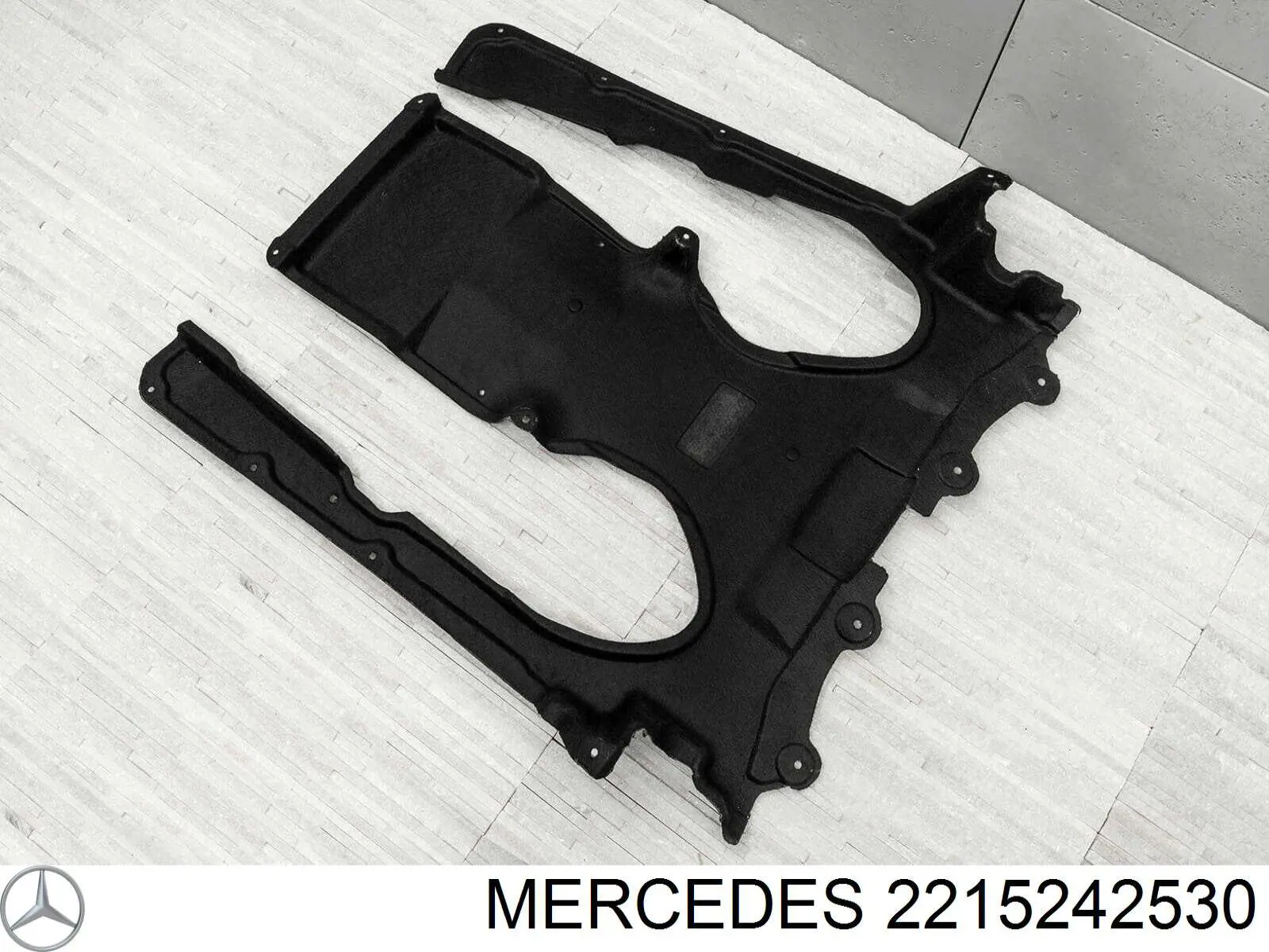 Защита двигателя задняя Mercedes 2215242530 цена, от 63.34 USD