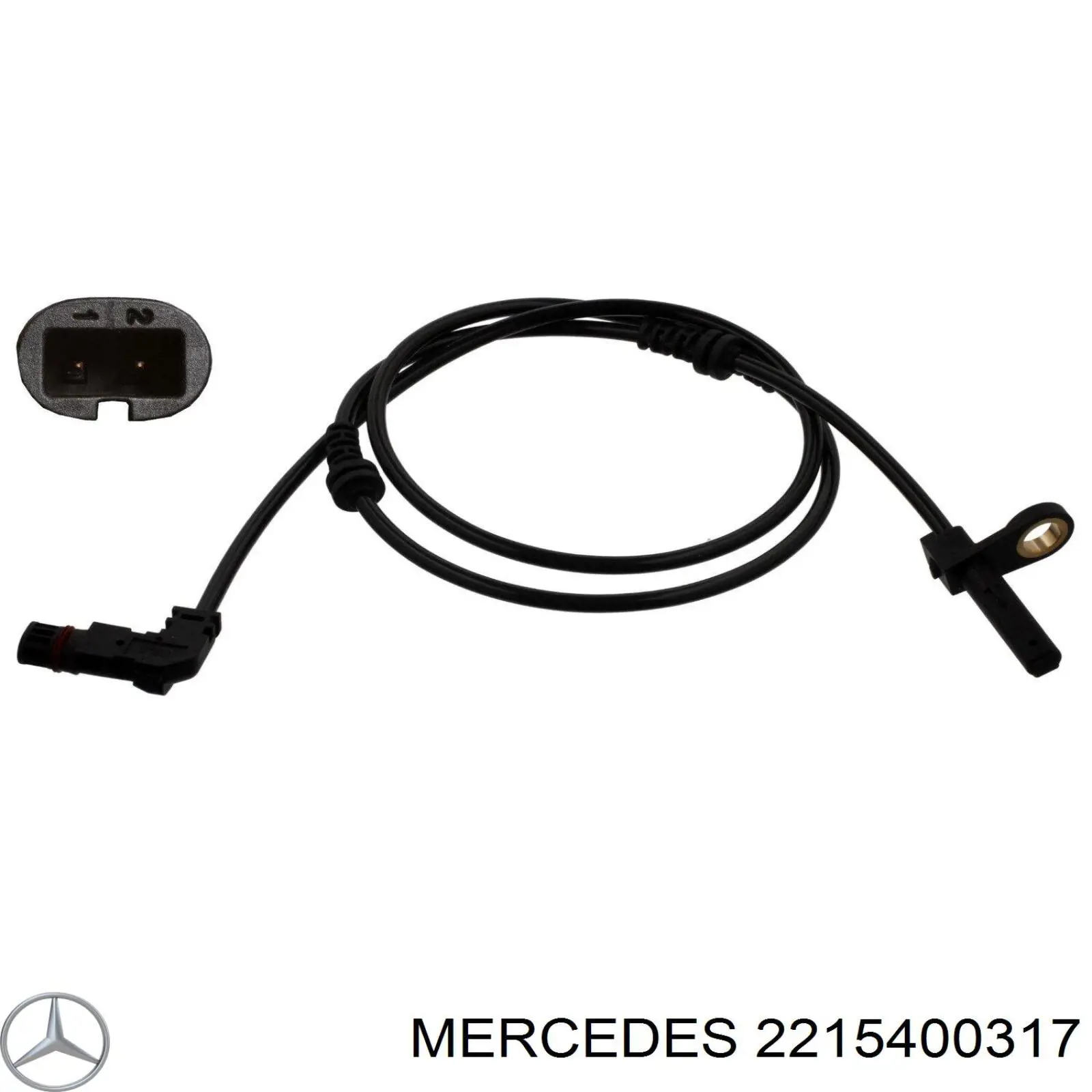 2215400317 Mercedes датчик абс (abs передний)