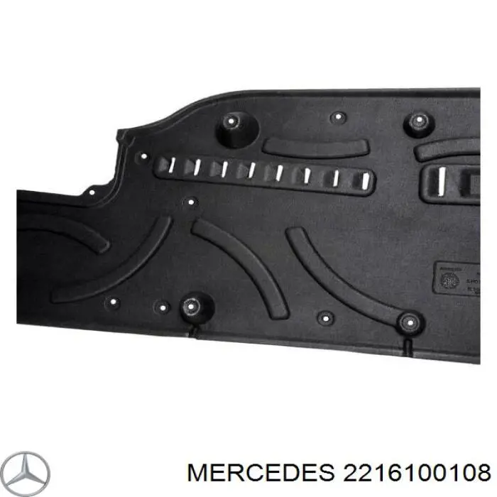 1006832 Autotechteile Защита днища левая