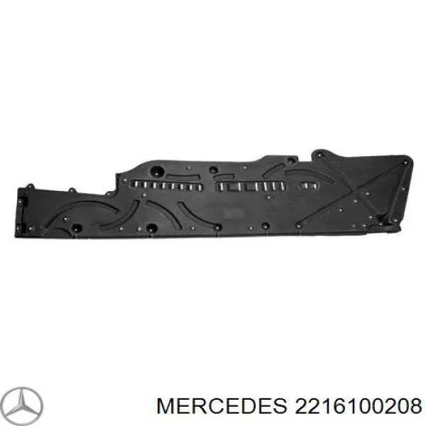 2216100208 Mercedes защита днища правая