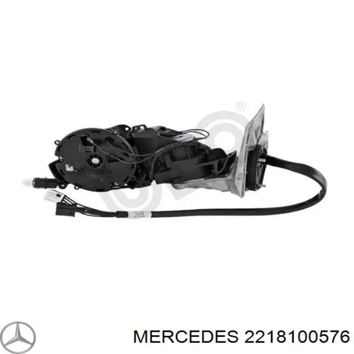 Espelho de retrovisão esquerdo para Mercedes S (W221)