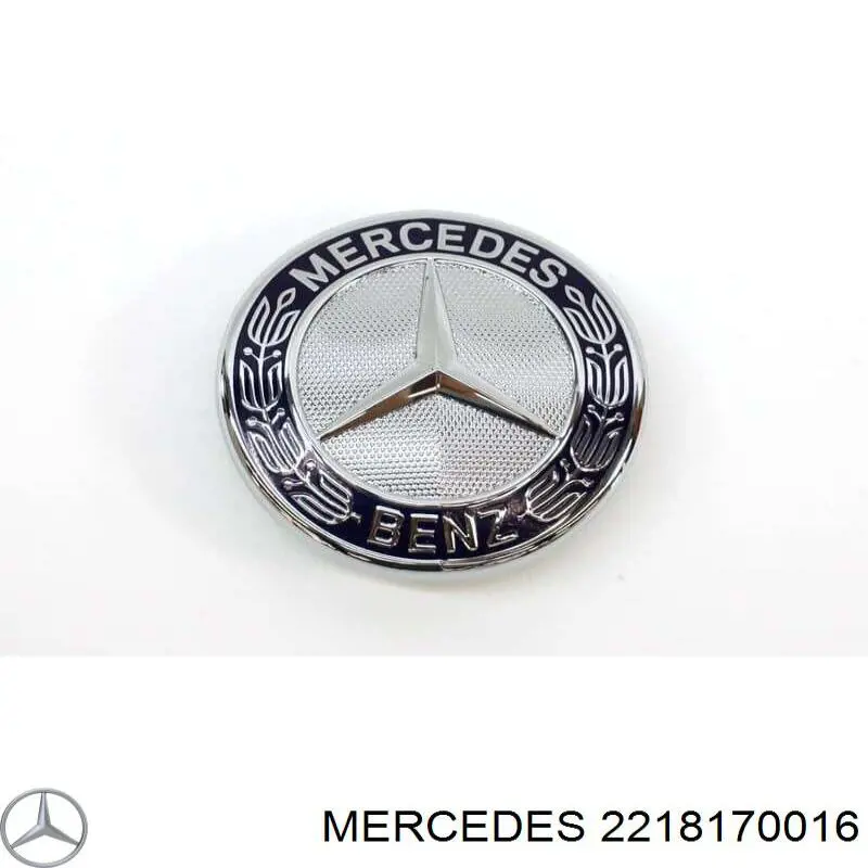 Эмблема решетки радиатора на Mercedes E (S211)