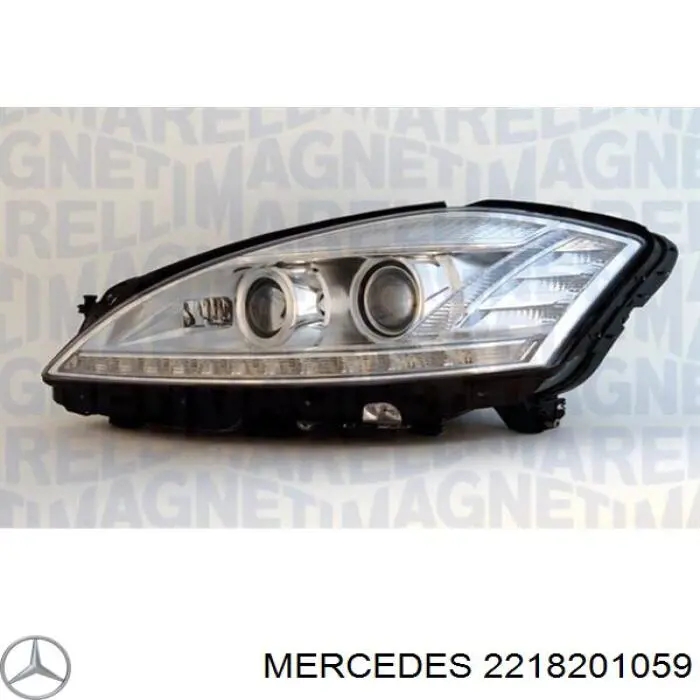 Фара правая 2218201059 Mercedes