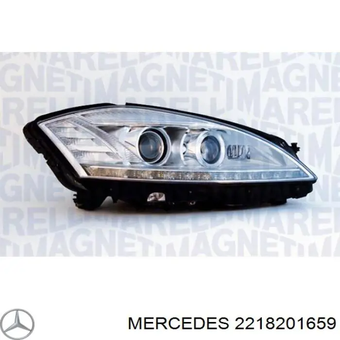 2218201659 Mercedes luz direita