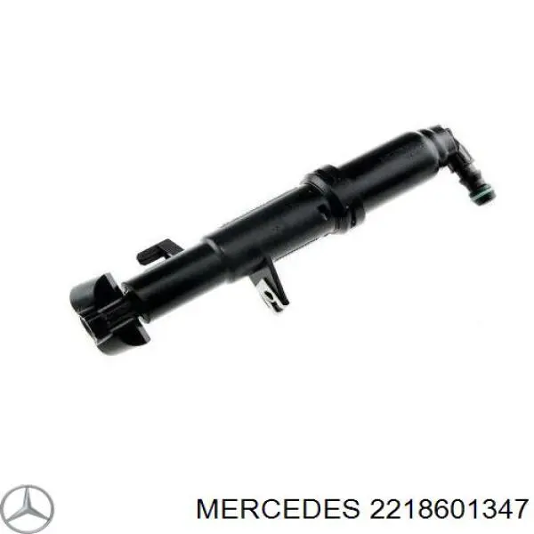 2218601347 Mercedes injetor de fluido para lavador da luz dianteira esquerda