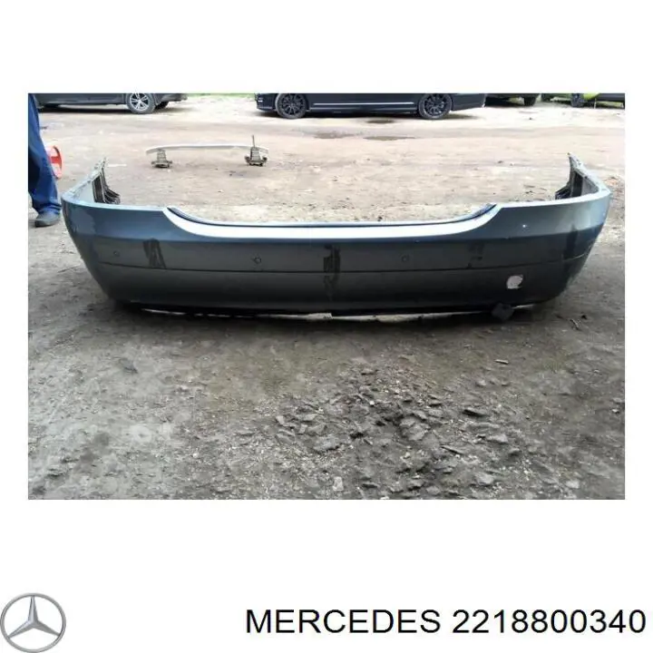 Задний бампер 2218800340 Mercedes