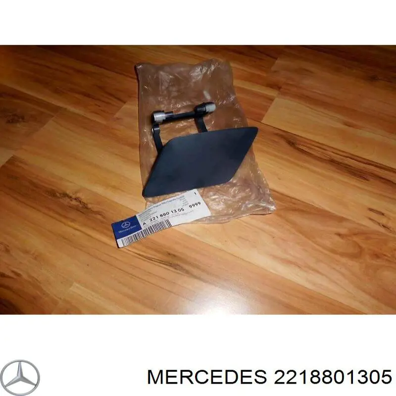 2218801305 Mercedes placa sobreposta do injetor de fluido para lavador da luz dianteira