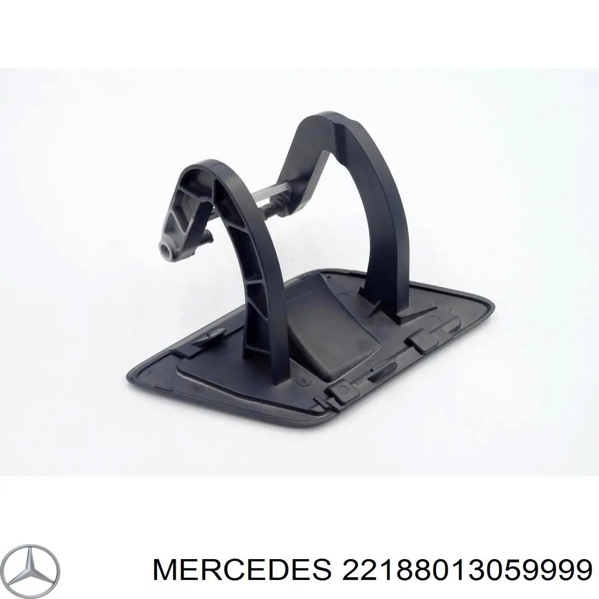 22188013059999 Mercedes placa sobreposta do injetor de fluido para lavador da luz dianteira