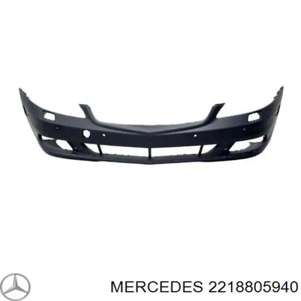 Передний бампер A2218805940 Mercedes