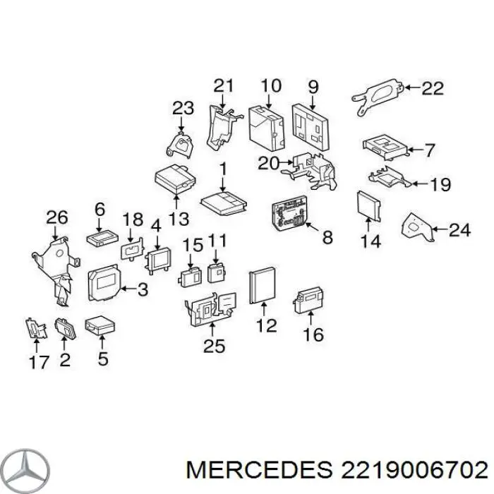 A2219006702 Mercedes