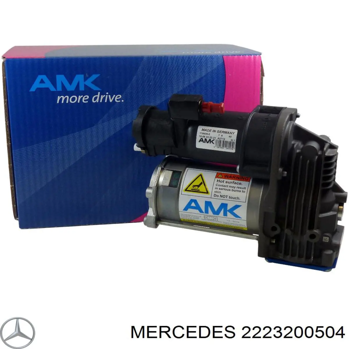 Компрессор пневмоподкачки (амортизаторов) 2223200504 Mercedes