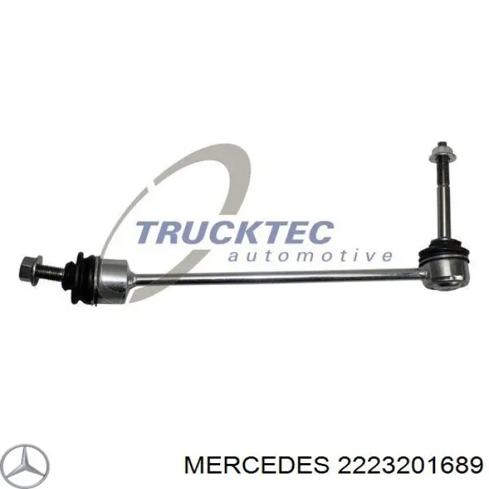 Стойка стабилизатора переднего правая Mercedes 2223201689