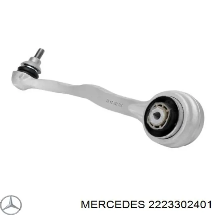 2223302401 Mercedes braço oscilante inferior direito de suspensão dianteira