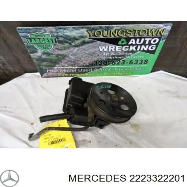 Кулак поворотный передний правый Mercedes 2223322201