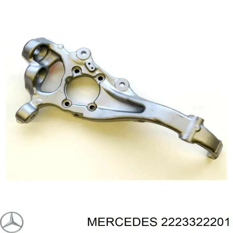 Цапфа (поворотный кулак) передний правый Mercedes 2223322201 цена, от 316.73 USD