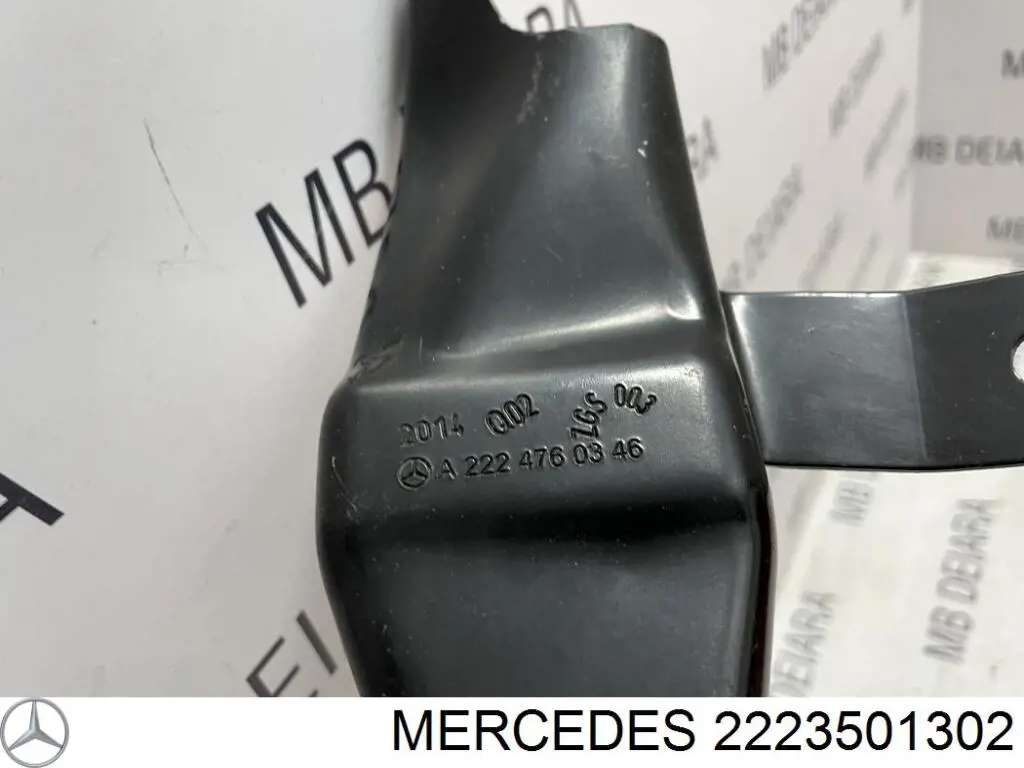 2223501302 Mercedes barra transversal de suspensão traseira