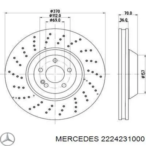 Задний тормозной диск Blue Print ADBP430084 цена, от 143.57 USD