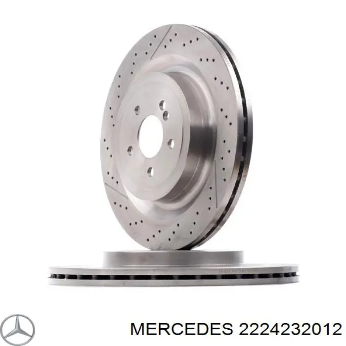 2224232012 Mercedes Дисковый тормоз