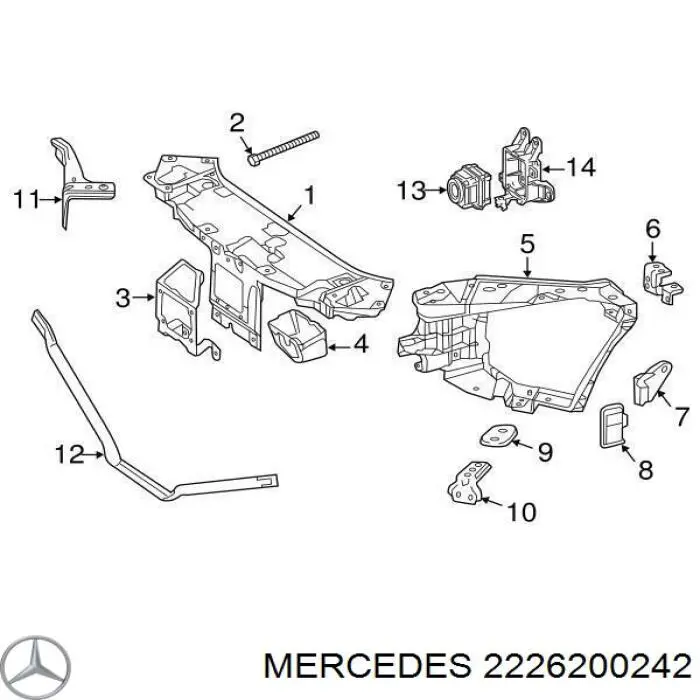  A2226200242 Mercedes