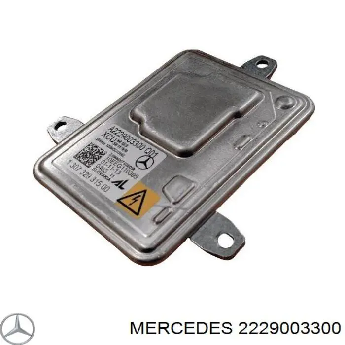 Модуль управления (ЭБУ) светом фар 2229003300 Mercedes