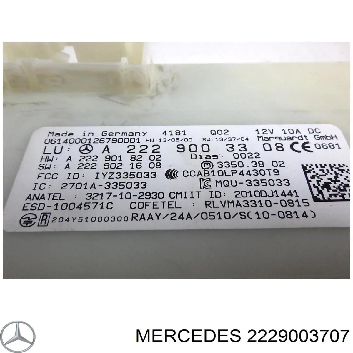 Mercedes 2229003707 цена, от 316.03 USD