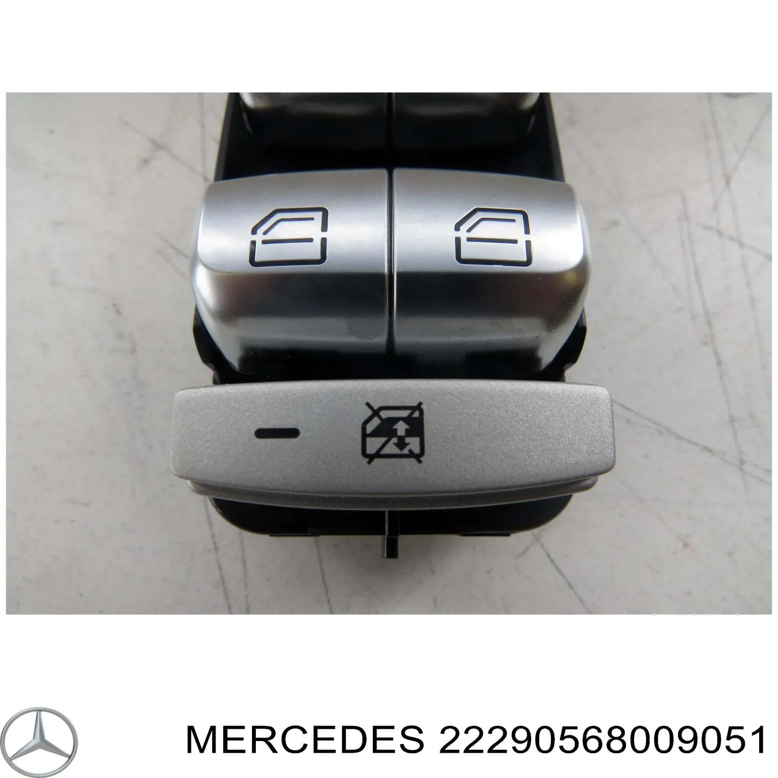 Кнопочный блок управления стеклоподъемником передний левый Mercedes 22290568009051 цена, от 37.53 USD