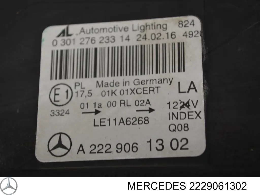 Купить 2229061302 Mercedes 